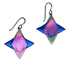 Comet Dichroic Earrings Comet Dichroic Earrings