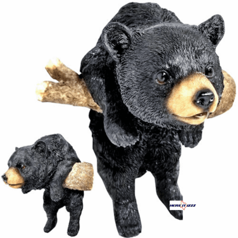 Black Bear Three Dimensional Wall Hanging