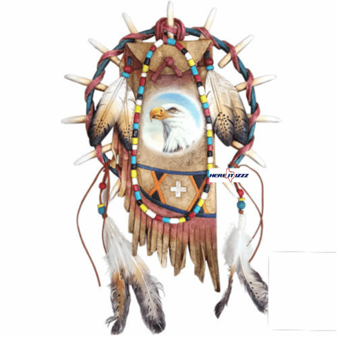 Native American Indian Eagle Dreamcatcher Wall Hanging