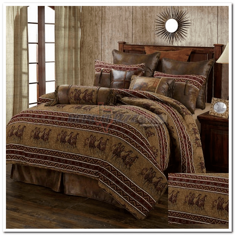 Wild Running Horses Bedding Collection