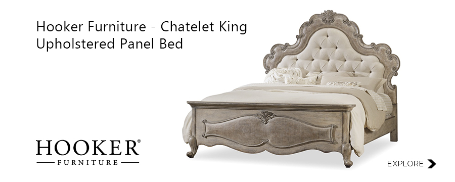 Hooker Furniture - Chatelet King Upholstered Panel Bed - 5450-90866