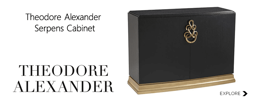 THEODORE ALEXANDER - SERPENS CABINET - TA61007