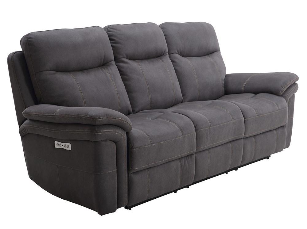 Parker House Mason Power Sofa in Charcoal MMA832PHCHA
