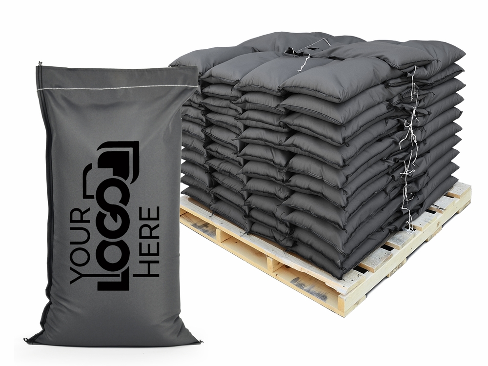 Pallet of Filled Ace Sandbags from The Sandbag Store