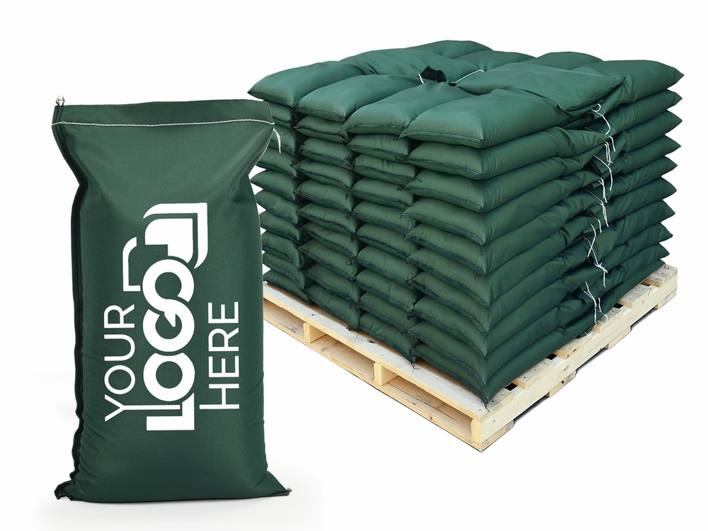 Pallet of Filled Ace Sandbags from The Sandbag Store