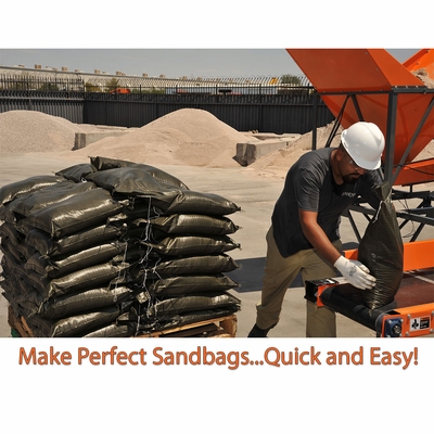 High Production Sandbag Filling Machine|Burcham Bagger Pro