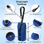 DropWeight Rigging Sandbag (25 lb Pre-Filled) - Blue