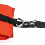 DropWeight Rigging Sandbag (10 lb Pre-Filled) - Orange