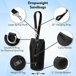 DropWeight Rigging Sandbag (5 lb Pre-Filled) - Black