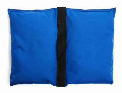 Filled Heavy Duty Saddle Sandbag 20lb Blue
