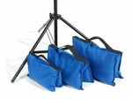 Filled Heavy Duty Saddle Sandbag 20lb Blue