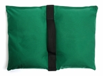 Filled Heavy Duty Saddle Sandbag 20lb Green