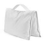 Filled Heavy Duty Saddle Sandbag 20lb White