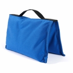 Filled Heavy Duty Saddle Sandbag 25lb Blue