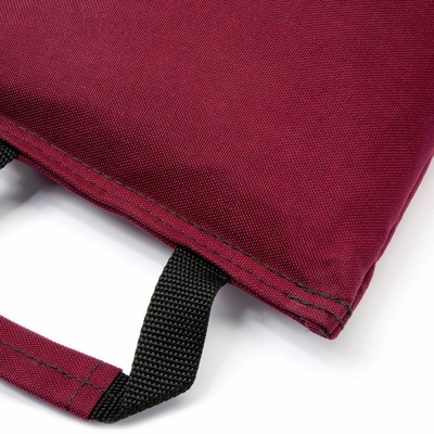 Fitness Sandbag filled w/ 25 lbs steel shot (Extreme Heavy Duty) - Burgundy