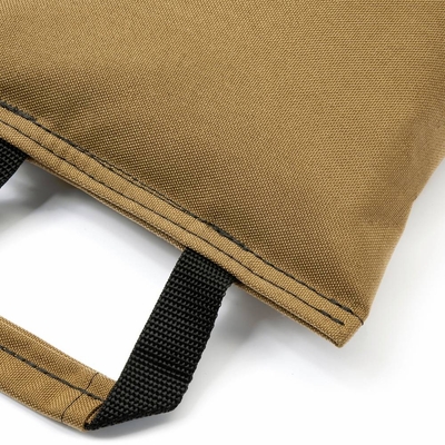 Fitness Sandbag filled w/ 25 lbs steel shot (Extreme Heavy Duty) - Tan