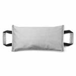 Fitness Sandbag filled w/ 25 lbs steel shot (Extreme Heavy Duty) - Moon Dust Silver