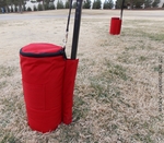 Canopy Sandbags Red 4 Pack