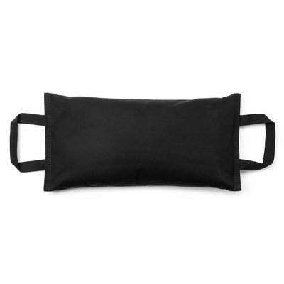 Yoga Sandbag (Filled & Sealed 10 lb) Black - Lotus
