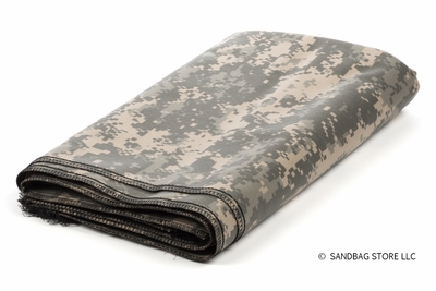 Armor Sandbag, Heavy Duty 14x28 ACU Camo 10 Pack
