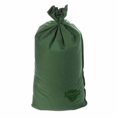 Armor Sandbag, Heavy Duty 14x28 Green 10 Pack