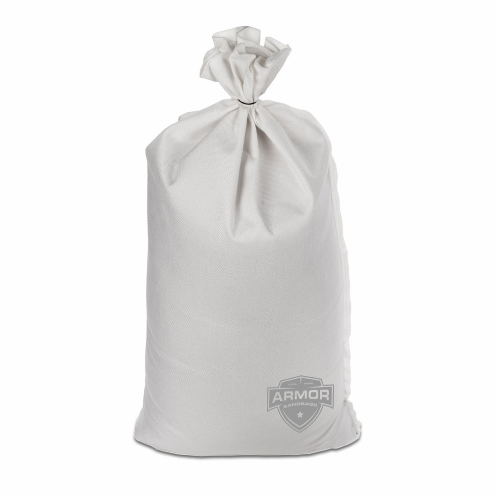 Cloth Nylon Sandbag, Heavy Duty White 10 Pack from The Sandbag Store