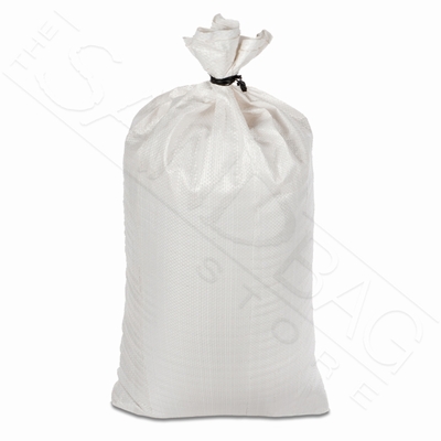 Poly Sandbag, Heavy Duty White 25 pk.