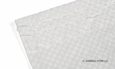 Poly Sandbag, Heavy Duty White 25 pk.