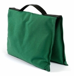 Saddle Sandbag (5 lb Pre-Filled, Heavy Duty) - Green