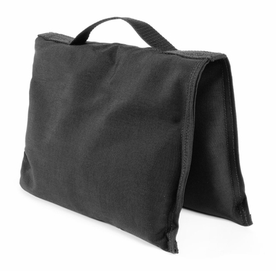 Saddle Sandbag (5 lb Pre-Filled, Heavy Duty) - Black