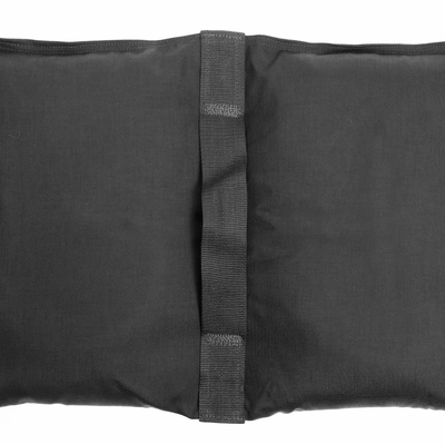 Saddle Sandbag (50 lb Pre-Filled, X-Large, Heavy Duty) - Black