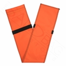 Tube Sandbags, Empty Sandbags for Flooding and Vehicle Traction - Pack of 10 - Orange 