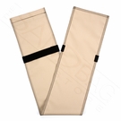 Tube Sandbags, Empty Sandbags for Flooding and Vehicle Traction - Pack of 10 -Tan