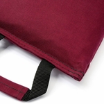 Workout Sandbag filled w/ 50 lbs steel shot (Extra Heavy Duty) - Burgundy