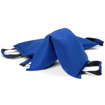 Workout Sandbag filled w/ 50 lbs steel shot (Extra Heavy Duty) - Mariner Blue