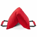 Yoga Sandbag (Filled & Sealed 10 lb) Red - Lotus