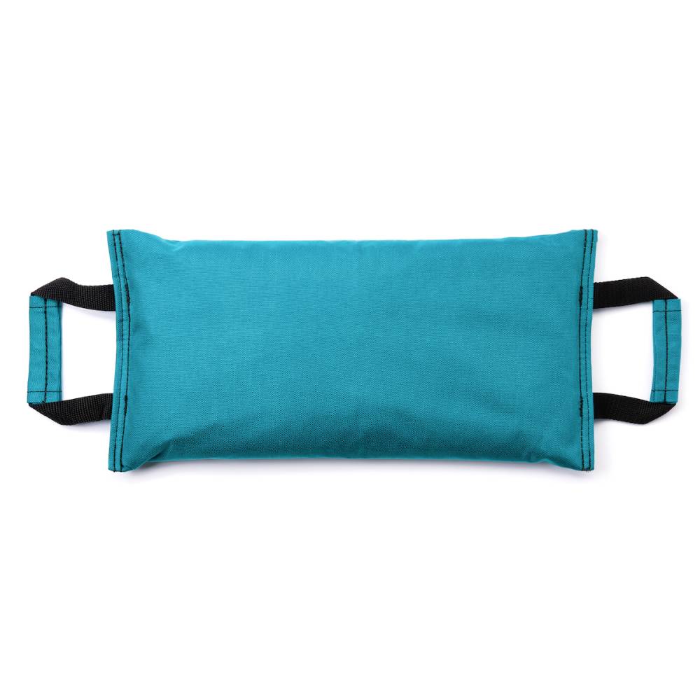 Yoga Sandbags Filled 10 lb Teal Lotus