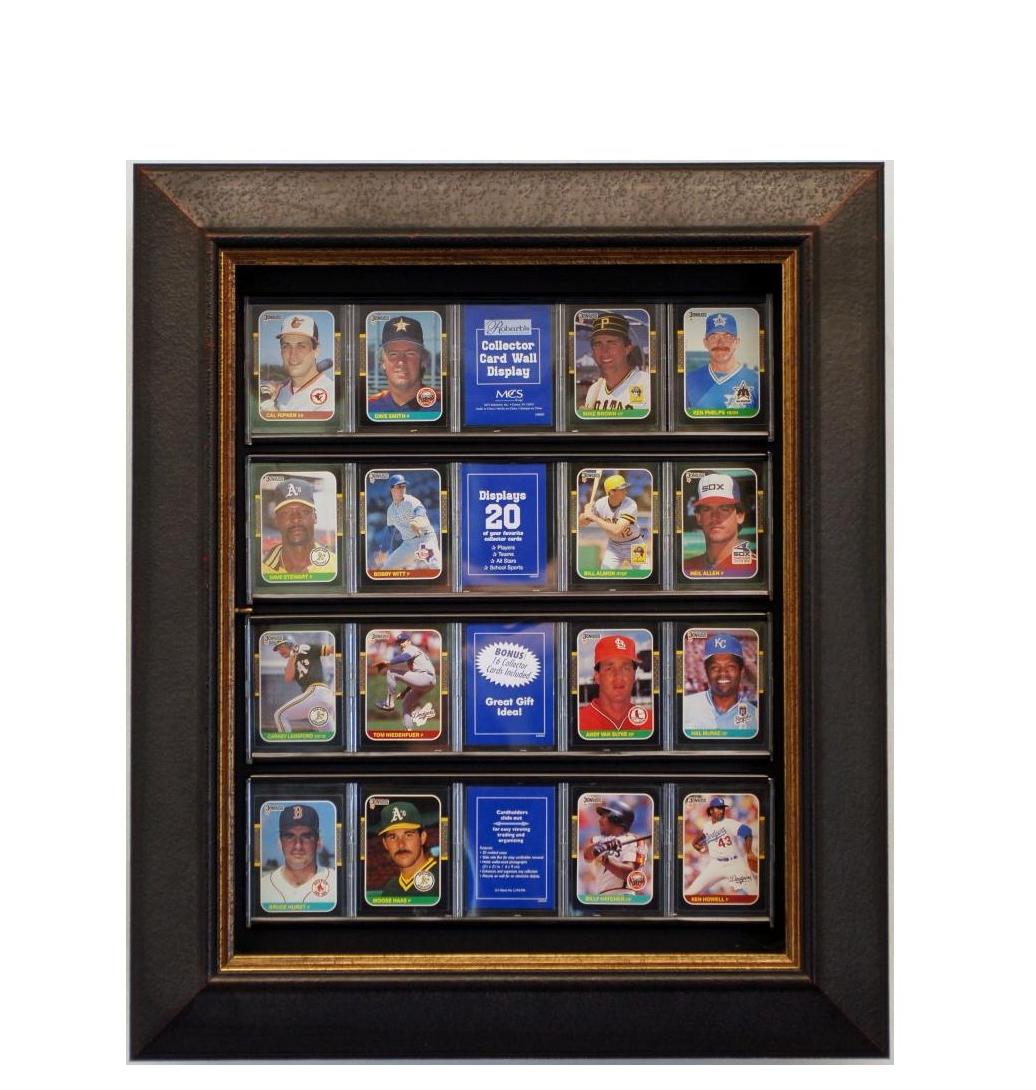 card wall display case Amazon.com: Card Display Case, Trading Card Display with LED Light, 36  Graded Card Display, Baseball Card Display, Sports Card Display Case, UV  Protection Acrylic, Wall Display Frame (Horizontal 3-Pack) : Sports & main image 1