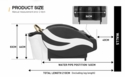 Akira Head Spa & Massage Treatment Bed XF501 MEASURMENTS Akira Head Spa & Massage Treatment Bed XF501 MEASURMENTS