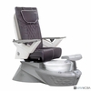 GEOM I Pedicure Spa with FX Chair Top - USCII CHOCOLATE