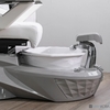GEOM I Pedicure Spa base & bowl - Stone Grey/Glacial White