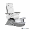 GEOM I Pedicure Spa with FX Chair Top - WHITE