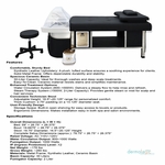 Metro Head Spa & Steam Therapy Treatment Bed by Dermalogic