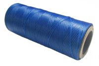 Waxed tie string 100 yard  BLUE