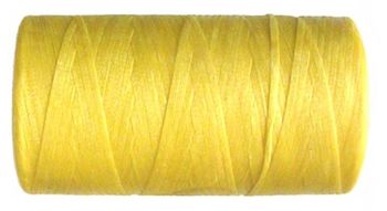 Waxed tie string 250 yard YELLOW
