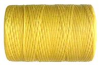 Waxed tie string 500 yard YELLOW