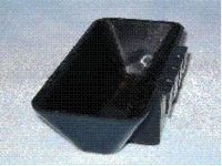 #50 cup V bottom, one pint, rectangular