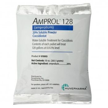 Amprol 128  10 oz. powder (20% amprolium)  (not for sale in California)
