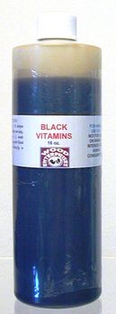 Black Vitamins  16 oz.