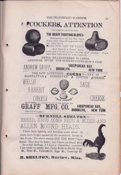 Burnell Shelton Ad July 1906 Feathered Warrior